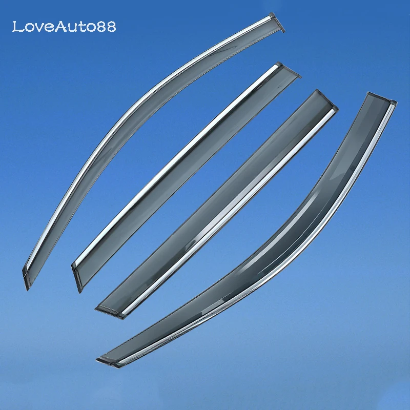 

4Pcs Car Window Visor Door Rain Sun Shield Side Windows Cover Trim Auto Accessories For Toyota Camry 2006-2017 Car Styling