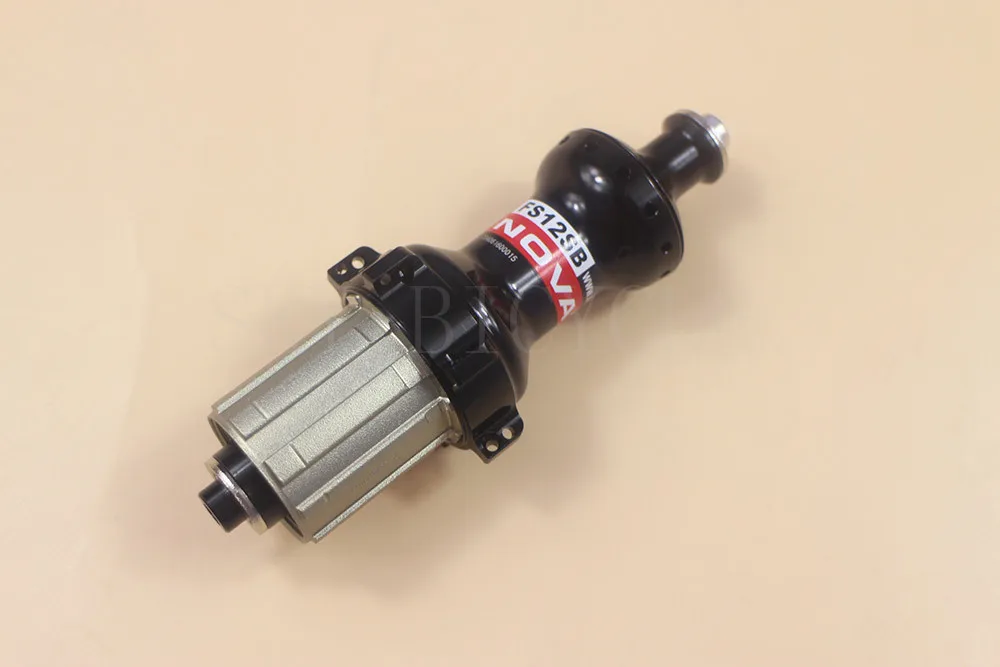 Straight pull Novatec FS12SB Rear bicycle hub 24 holes Aluminum road