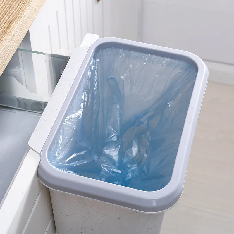 Настенный мусорный бак, подвесной мусорный бак для ванной комнаты, кухонный офисный ящик для хранения дома, мусорный контейнер, мусорные баки