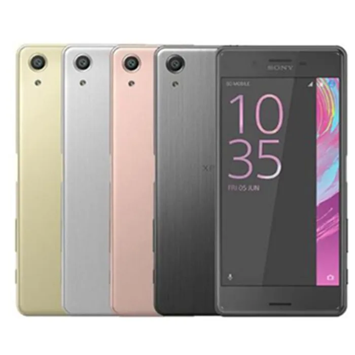 Разблокированный мобильный телефон sony Xperia X Performance F8131 4G LTE ram 3 ГБ rom 32 ГБ Android 5," ips 23MP wifi 1080P gps