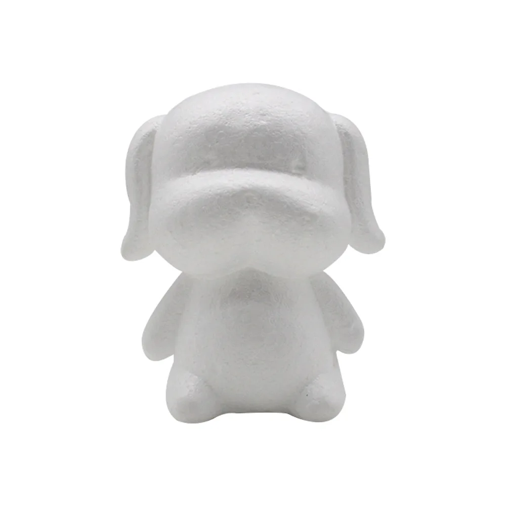 

1cm x 8cm x 13cm Modelling Polystyrene Styrofoam Foam dog White Craft Balls For DIY Christmas Party Decoration Supplies Gifts