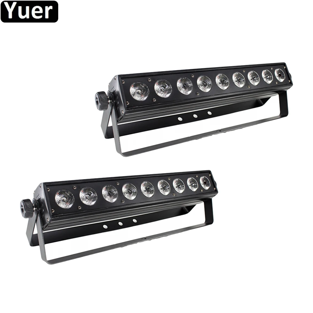 Controle de Ponto Conduziu a Luz Controle de Luzes de Parede Parede de Lavagem 2 Pçs e lote 9x4in1 10 w Rgbw da Arruela da Parede Dmx Pixel de Lavagem Disco Party dj Club Bar Iluminação
