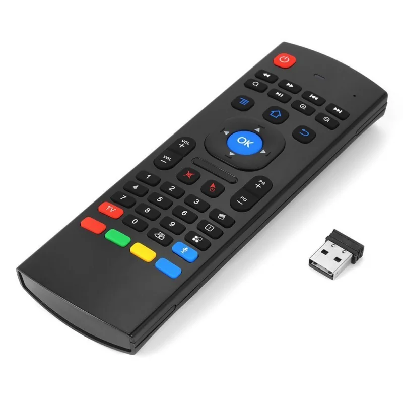 

New Wireless Fly Air Mouse Mini Keyboard with IE & Remote Control T3 for Android TV Box Media Player