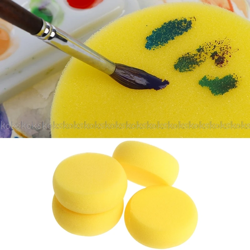 

Hot Selling 5PCS Round Painting Sponge For Art Drawing Craft Clay Pottery Sculpture Cleaning Tool JUL26 dropship