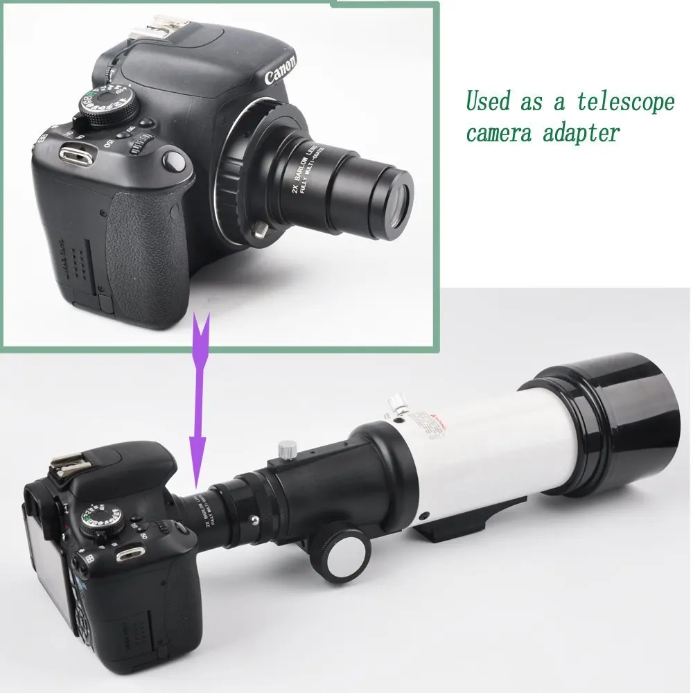1-25-Inch-2x-Fully-Blackened-Metal-Barlow-Lens-Accept-1-25inch-Filters-also-Can-Be-3
