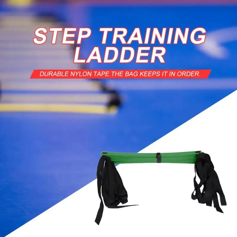 1pc Adjustable 6/7/8/9/12/14 PP Straps Training Ladders Agility Speed Ladder Stairs for Sport Soccer Football