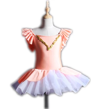 

professional ballet costumes tutu dance dress for children women girls gymnastics leotard dancewear infantil