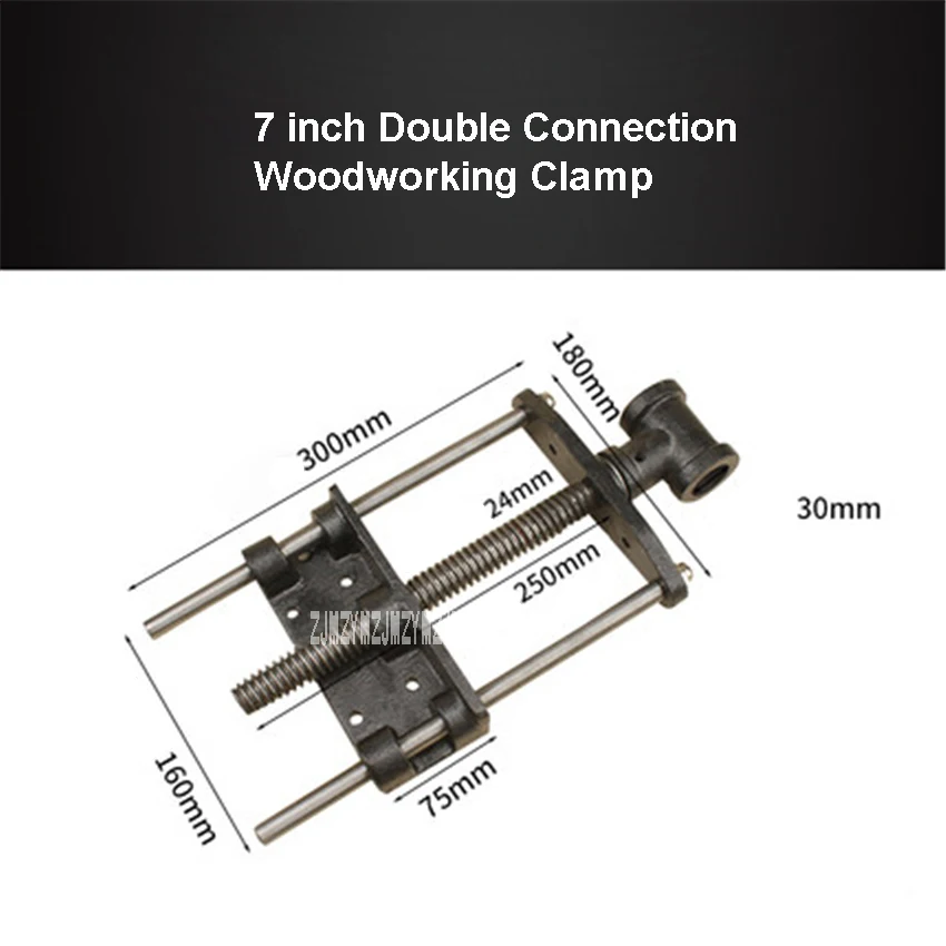 MC01044 деревообрабатывающий верстак плоскогубцы 7-дюймовый двойной шатун деревообрабатывающий зажим приспособление своими руками Lightweigh