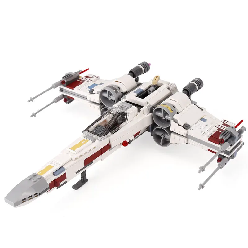 Spain Starwars 05145 StarWars 05004 Fighter XWing Starfighter Building Blocks Bricks compatible with legoing 75218 75102 Toys | Игрушки и