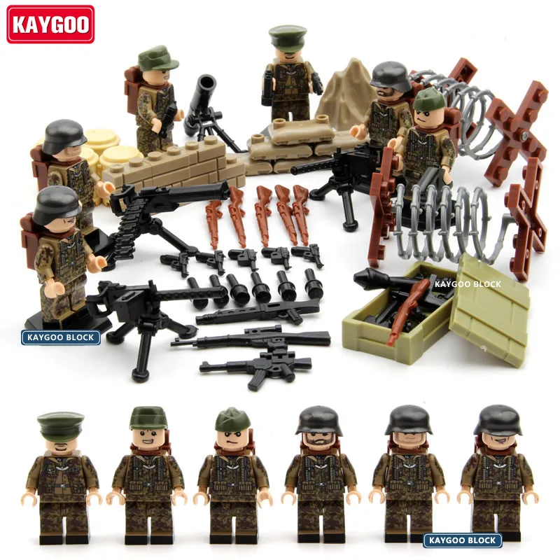 Kaygoo WW2 советский армейский снежное UK Mlitary Фигурки игрушки российского
