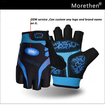 

Outdoor cycling equipment Men Half finger mountain bike gloves for cycling