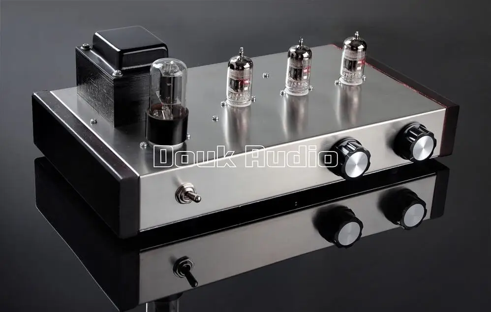 

Douk Audio Latest 12AX7 Vacuum Tube Pre-Amplifier HiFi Stereo Valve Tube Amplifier / Audio Processor Pure Handmade