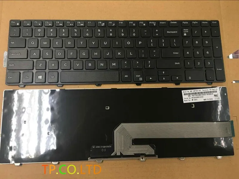 New English Keyboard For Dell Inspiron 15 5000 Series 15 5551 5555 5558 Laptop English Keyboard No Backlit Keyboard For Dell Laptop Keyboardinspiron Keyboard Aliexpress