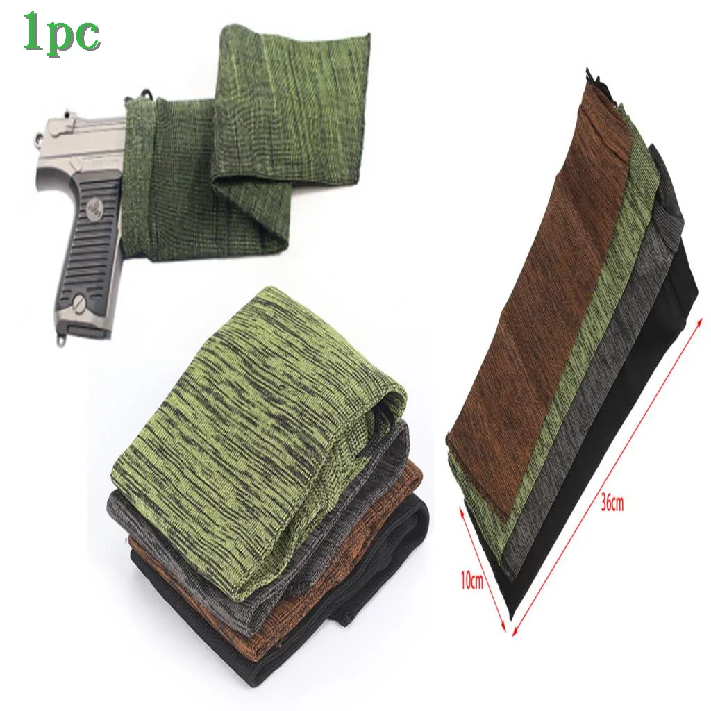 Rifle Polyester Gun Sock Handgun Protector Cover Bag Storage Sleeve Holster Moistureproof