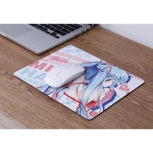 Аниме JK Vocaloid Hatsune Miku Косплей коврик для мыши коврик 21x26 см Коврик для мыши мультфильм подарок