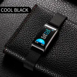 Новый список R02 Модные женские Bluetooth smart watch браслет сердечный ритм измерять кровяное давление мониторинга кислорода фитнес-трекер pk x3