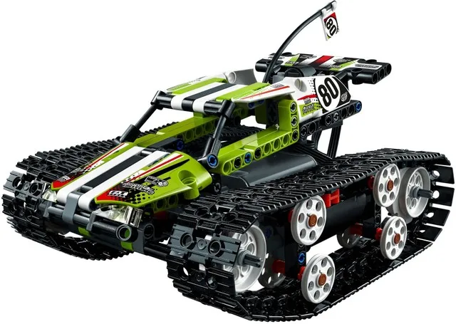 

Technic RC TRACKED RACER car Electric Motor Power Function fit legoings technic 42065 city Building Block bricks Model kid gift