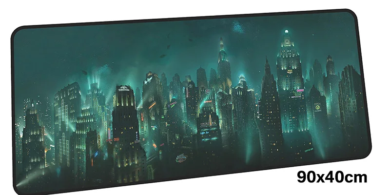 Size 900x400X2MM Коврик для мыши bioshock gamer 900x400 мм коврик для мыши notbook большой игровой коврик для мыши большая горячая Распродажа коврик для мыши стол для компьютера padmouse - Цвет: Size 900x400X2MM