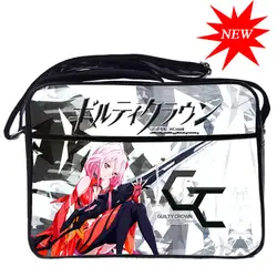 Модные дизайнерские Guilty Crown PU Сумка Водонепроницаемый студентов плеча Книга Сумки путешествия Сумки через плечо