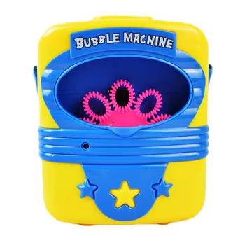 

Portable Kid Bubble Maker Machine Bubble Blowing Toy Automatic Bubble Maker Baby Bath Toy Soap Bubbles Toy for Children Kid Gift