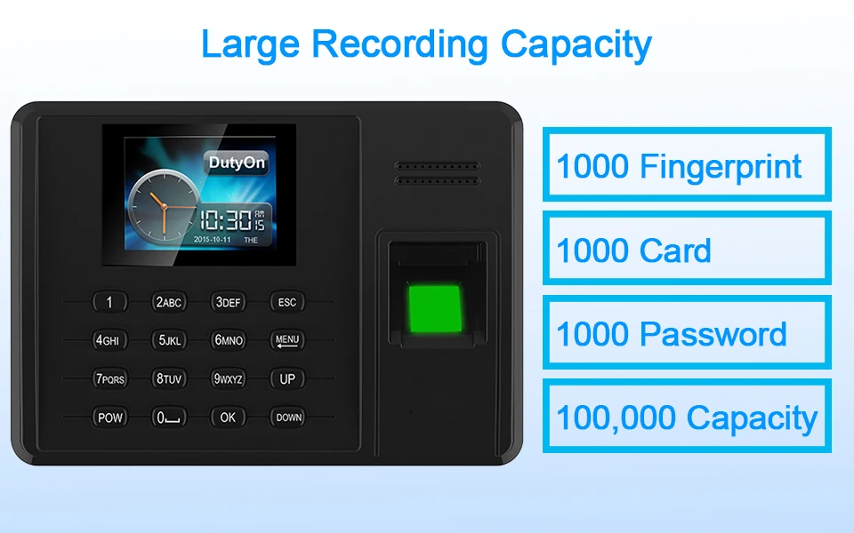 fingerprint time attendance system