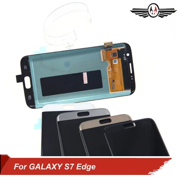 

AAA AMOLED Display For Samsung S7 Edge G935 G935F Screen Replacement Touch Screen Digitizer For Samsung S7 Edge LCD