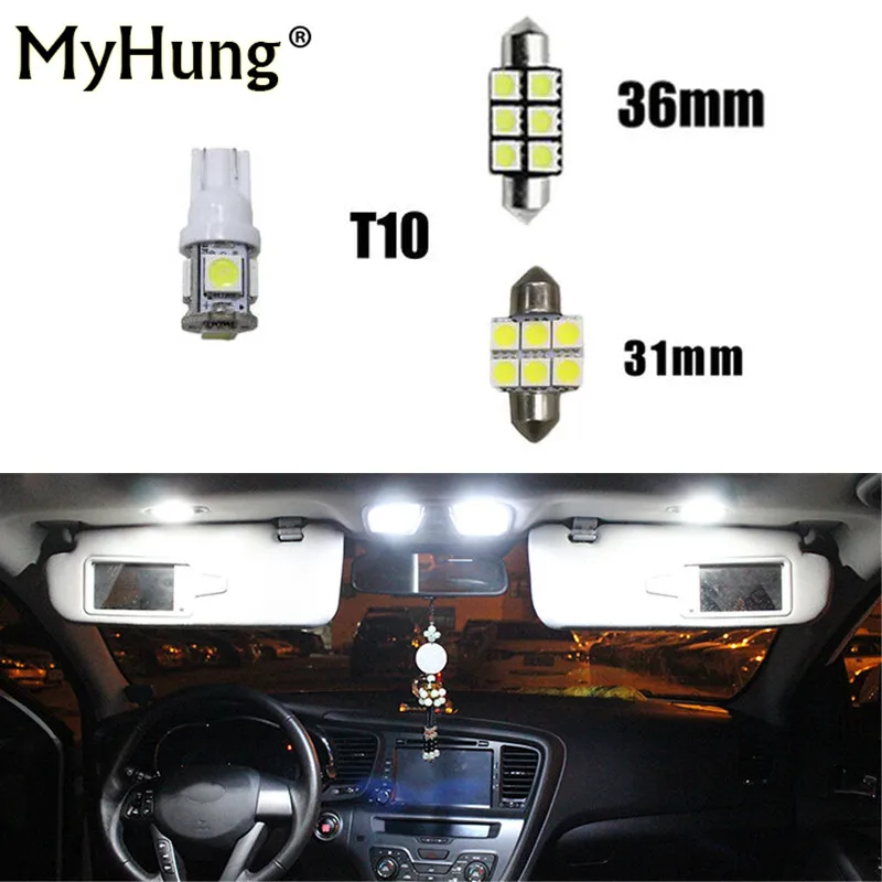 12v 6pcs Led Interior Light Kit Package For Kia Sorento 09 10 11 12 Dome Rear Trunk Vanity Mirror Light Car Styling In Decorative Lamp From Automobiles Motorcycles On Aliexpress Com Alibaba Group