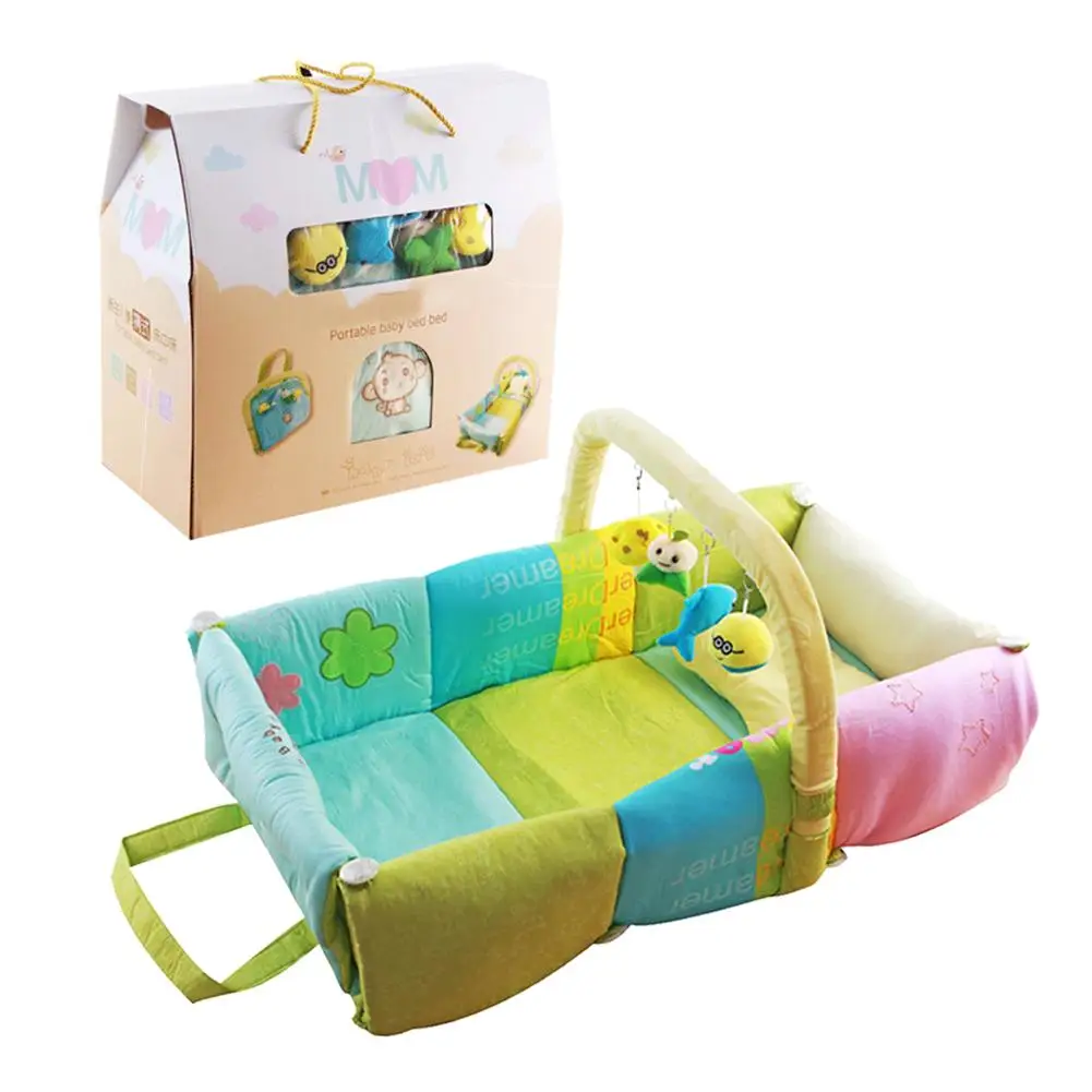 

Crib Newborn Portable Multi-Functional Baby Bed Super Soft Breathable Sleeping Nest for Co-sleeping
