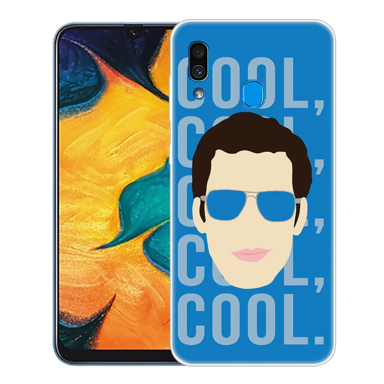 Lavaza Brooklyn девять жесткий прозрачный чехол для телефона Samsung Galaxy A70 A60 A50 A40 A30 A20 A10 M10