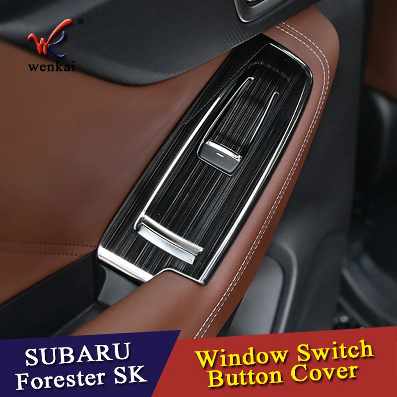 Для Subaru Forester SK 2018 2019 аксессуары для интерьера дверь подлокотник окно