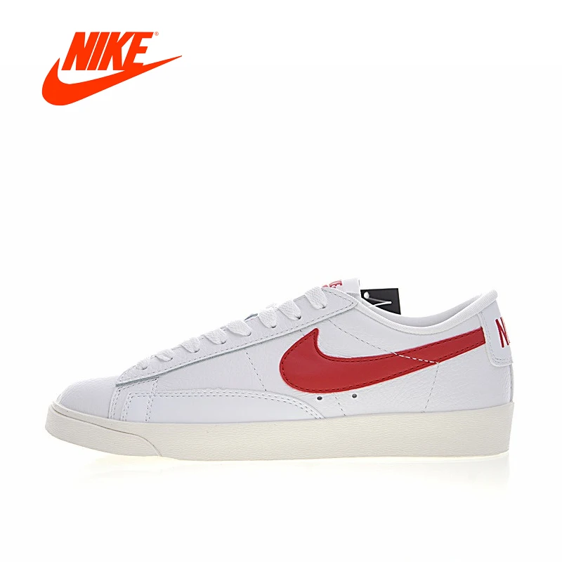 

Original New Arrival Authentic Nike Blazer Low Premium Women's Comfortable Skateboarding Shoes Sneakers Good Quality 454471-105