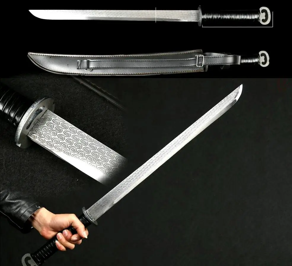 Carry Handy Leather Scabbard Self defense Camping Outdoors Broadsword