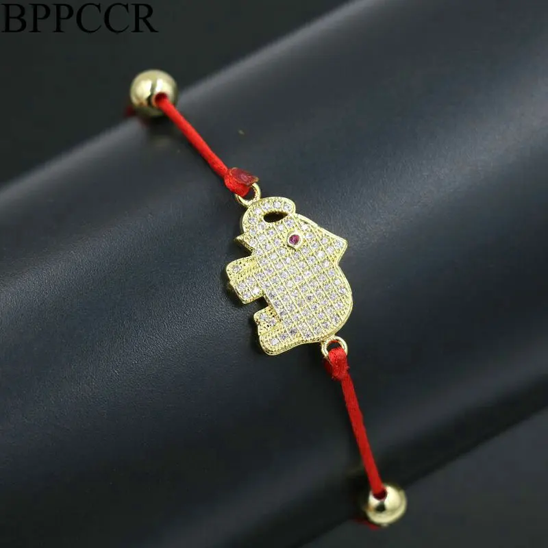 Elephant Bracelets Red Thread String Thread Bracelets Red Rope