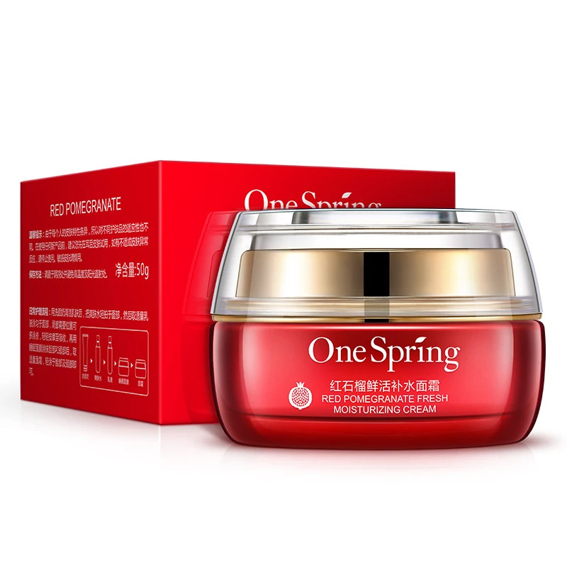 OneSpring Red pomegranate cream 50g Face Cream Skin Hydrating
