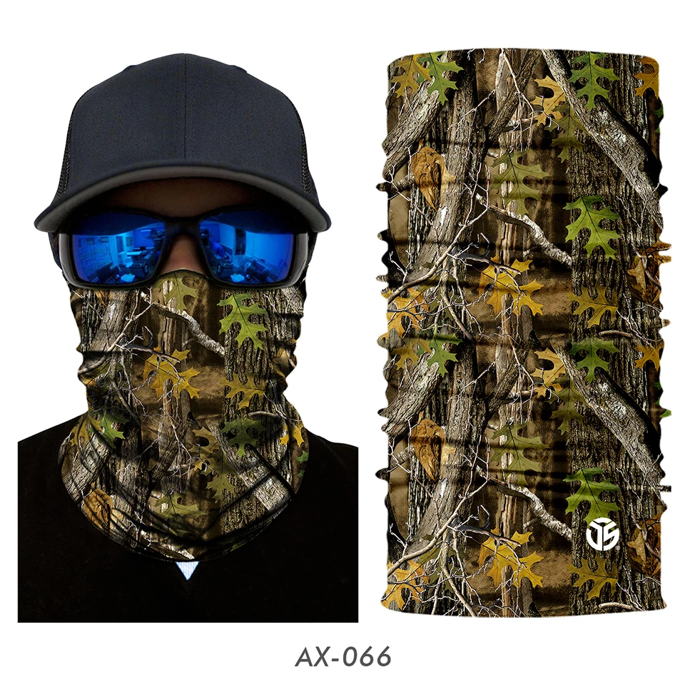 3D Realtree бесшовная бандана для шеи, маска для лица, маска, кольцо, шарфы, военная армия, страйкбол, половина лица, маска, шарф для мужчин и женщин