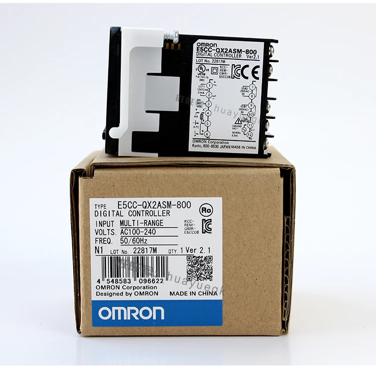 Оригинальный Omron электронный регулятор температуры E5CC-RX2ASM-800/801/802 E5CC-QX2ASM-800/801/802 E5CC-CX2ASM-800/804 AC100-240V