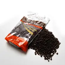 300 г Шоколадные Бобы без полос для удаления горячей пленки гранула твердого парафина воск для зоны бикини лица удаления волос бобов для женщин мужчин