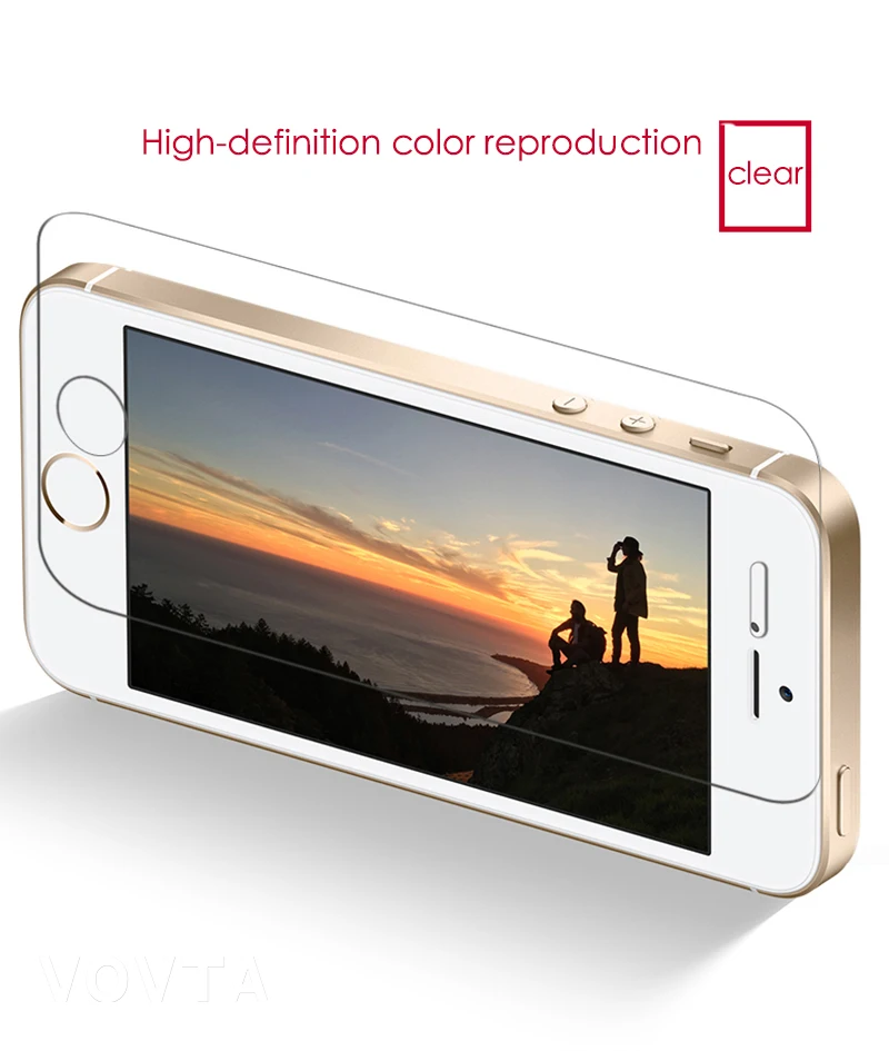 0.26mm Tempered Glass for iphone 5s 6 6 s 7 Plus Protective film 9 H Premium Screen Protector for iPhone 5 8 SE Tempered Glass7