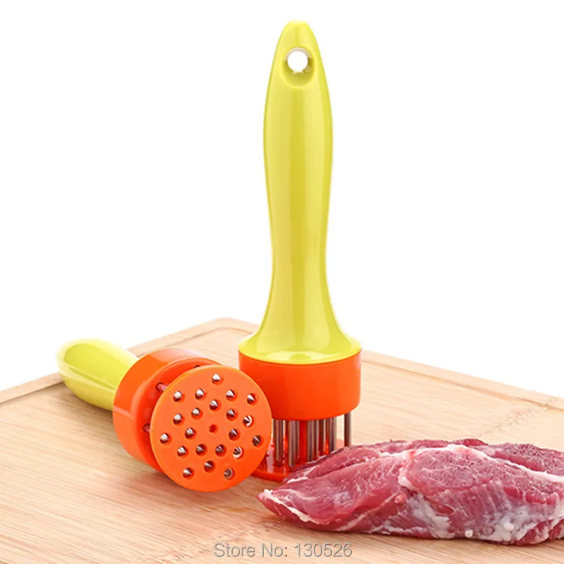 1 шт. мясо Beaf стейк Tenderizer иглы Нержавеющая сталь Кухня Ресторан мяса tenderizer инструмент молоток для мяса Пособия по кулинарии Интимные аксессуары