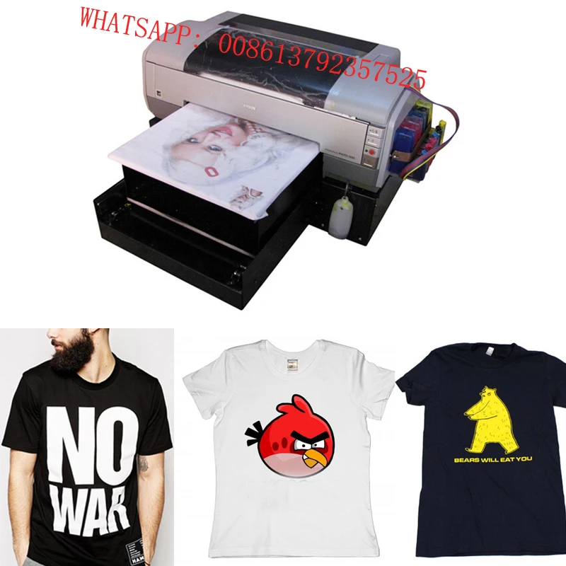 

CE approval 2018 most popular nail, T-SHIRT printer t-shirt printing machine