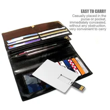Factory directly selling ce fcc rohs metal business gifts super thin 8gb 16 gb credit card