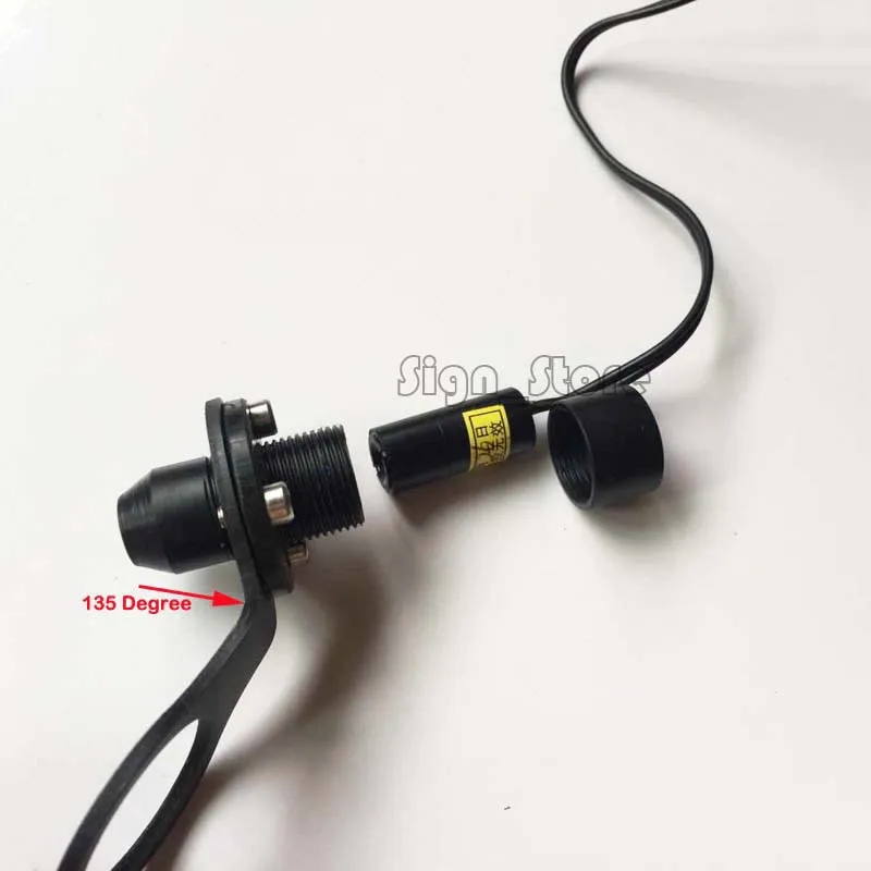 Co2 Laser Cutter Head Focus Diode Module Red Dot Positioning DIY CNC