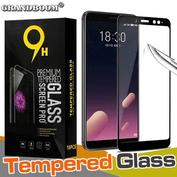 

50pcs Tempered Glass Full Screen Protector For Xiaomi Redmi Note 9 Pro 8 8A 8T 7 7S K30 Pro 2 Hard Edge Printing With Package