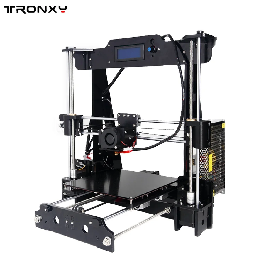 tronxy Полный модели 3d принтеры наборы экструзии DIY kit печать нити 8 Гб SD карты