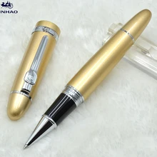 Новинка jinhao 159 бренд золото толще баррель шариковая ручка с серебряным зажимом канцелярский школьный офисный принадлежности подарочные ручки