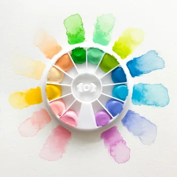 

Japan Holbein Non-Friendly Transparent Candy-colored Packing Hor Extermination HWC Expert Macarons Sweet Watercolor Packing