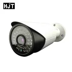 Hjt HD 720 P 1.0MP ip-камера Проводная безопасности сети P2P RTSP 36IR Ночное Видение видеонаблюдения H.264 Onvif металл открытый 48 V POE