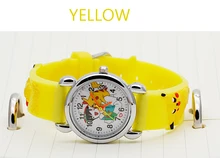Snap watches 3D Kids Cartoon watches for Batman Pikachu children Christmas gift sports High quality silicone slap wristwatch