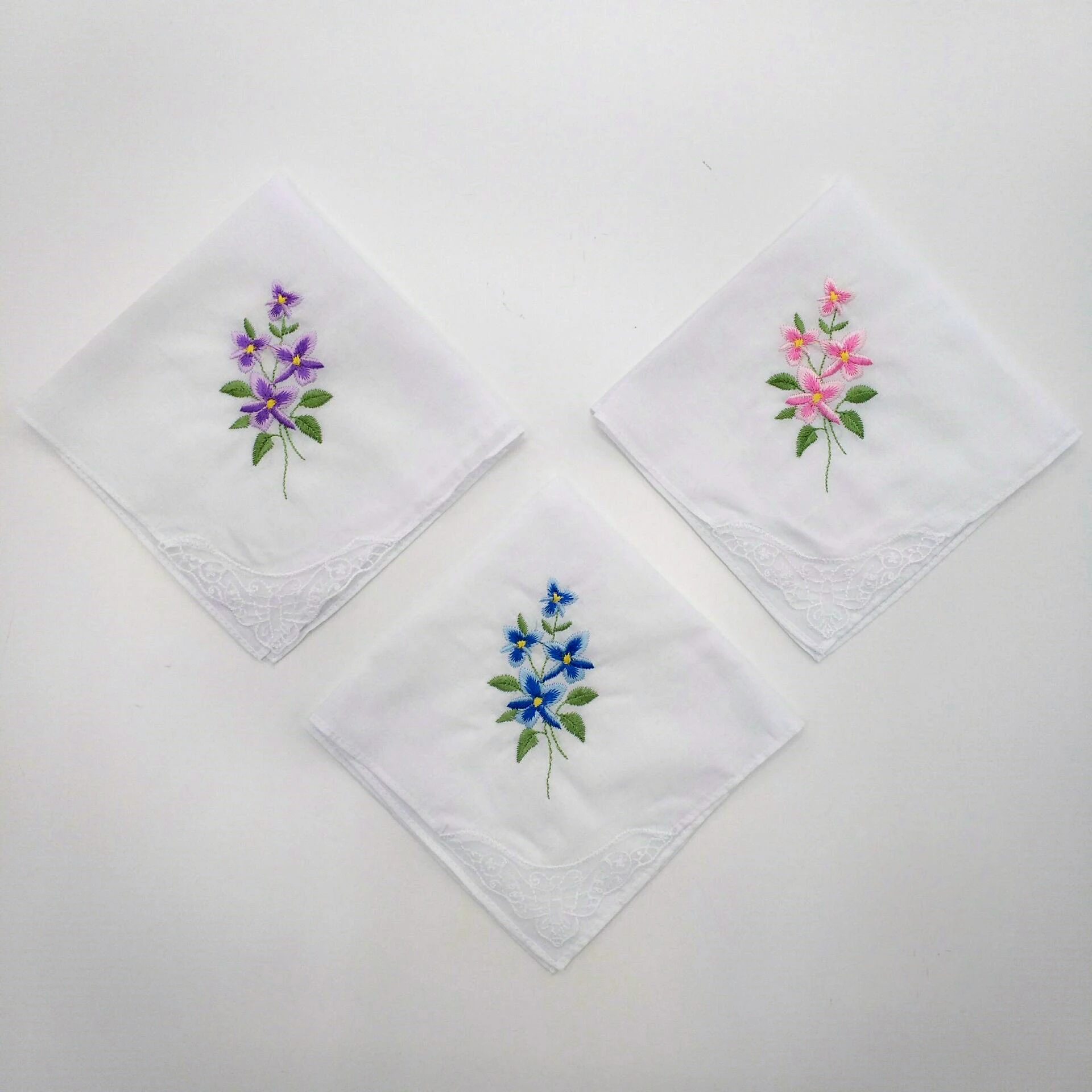 women's embroidered handkerchiefs