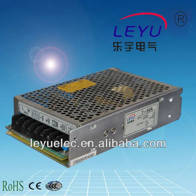 

T-50C Triple Output 50W smps Power Supply for LED Driver